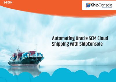 Oracle SCM Cloud Shipping Automation Ebook