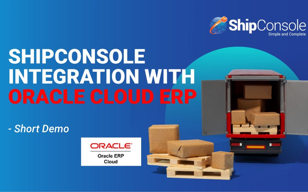 High Volume Shipping Software for Oracle Cloud ERP