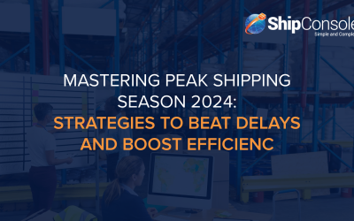 Mastering Peak Shipping Season 2024: Strategies to Beat Delays and Boost Efficiency