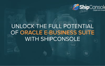 Unlock the Full Potential of Oracle E-Business Suite with ShipConsole