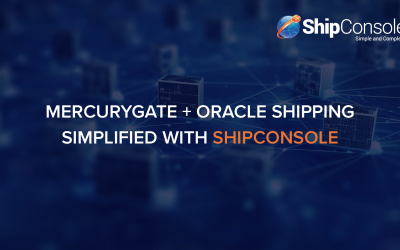MercuryGate + Oracle Shipping Simplified with ShipConsole